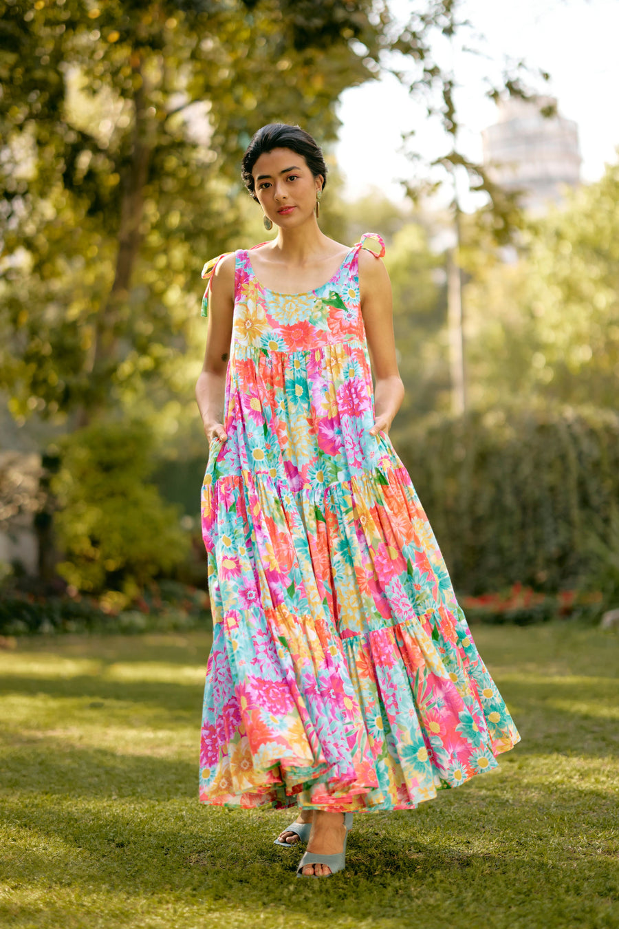Daffodil Tiered Dress