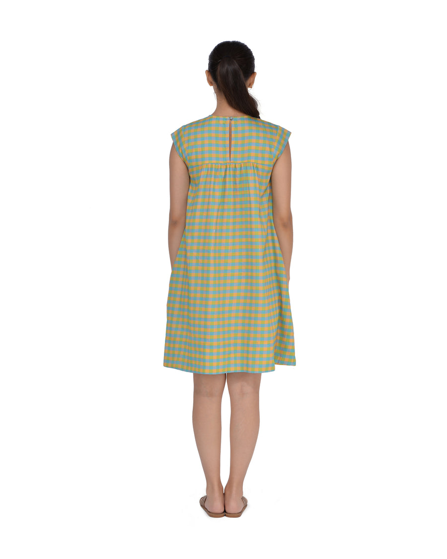Checkered Mini dress