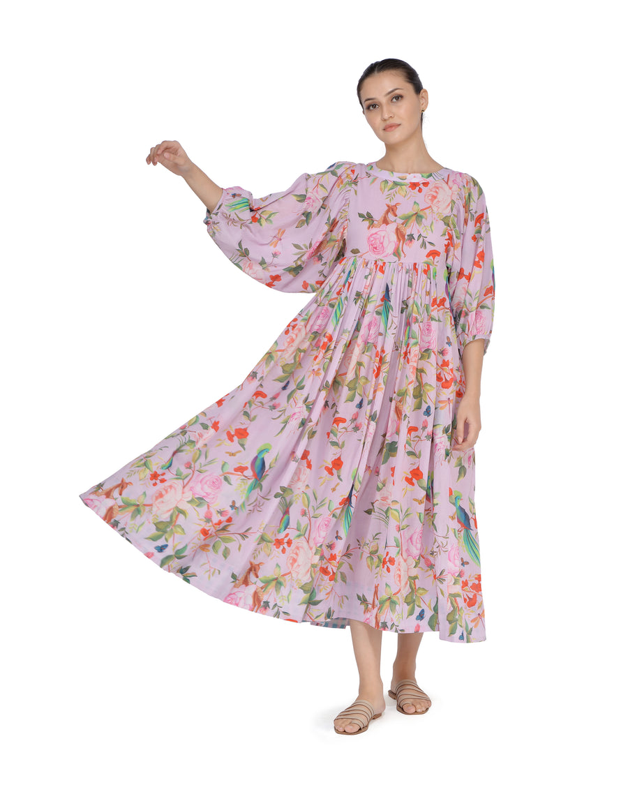 Kimono Midi Dress
